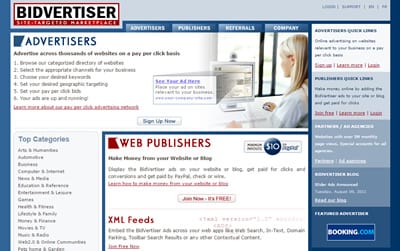 Bidvertiser PPC